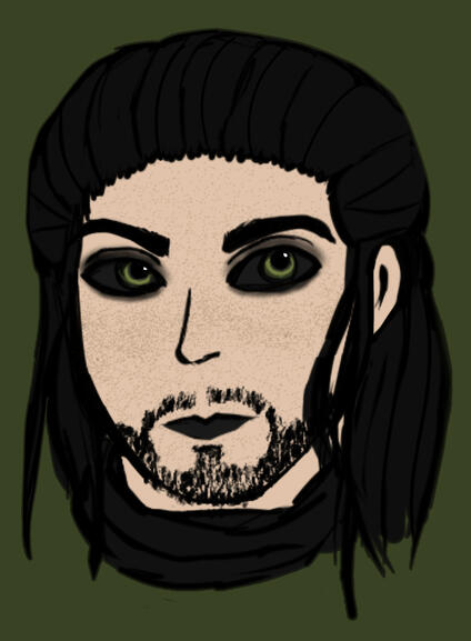 Art of Damian's persona Damian by Meebles